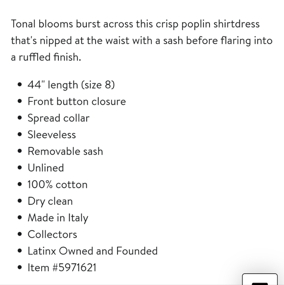 Carolina Herrera Blue Floral Midi Dress - Picture 9 of 10